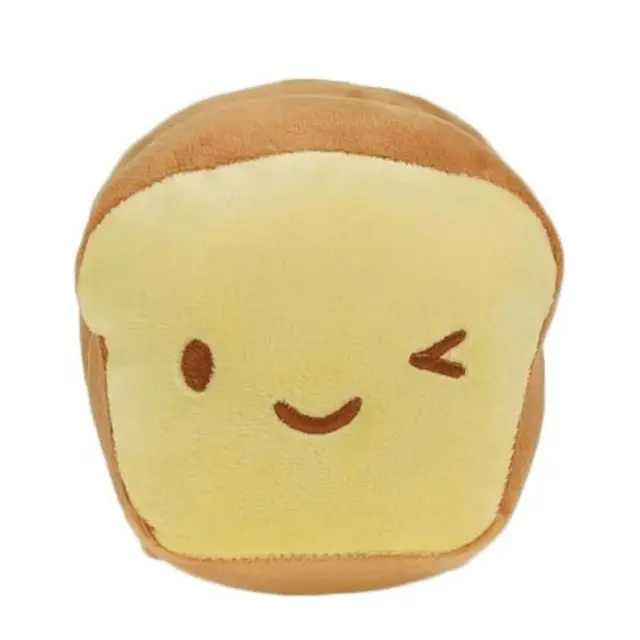 Soft Bread Plush Stuffed Sofa Car Cushion Cotton Doll Pillow Cushion Doll Food Home Furnishings Children Birthday Gift 2