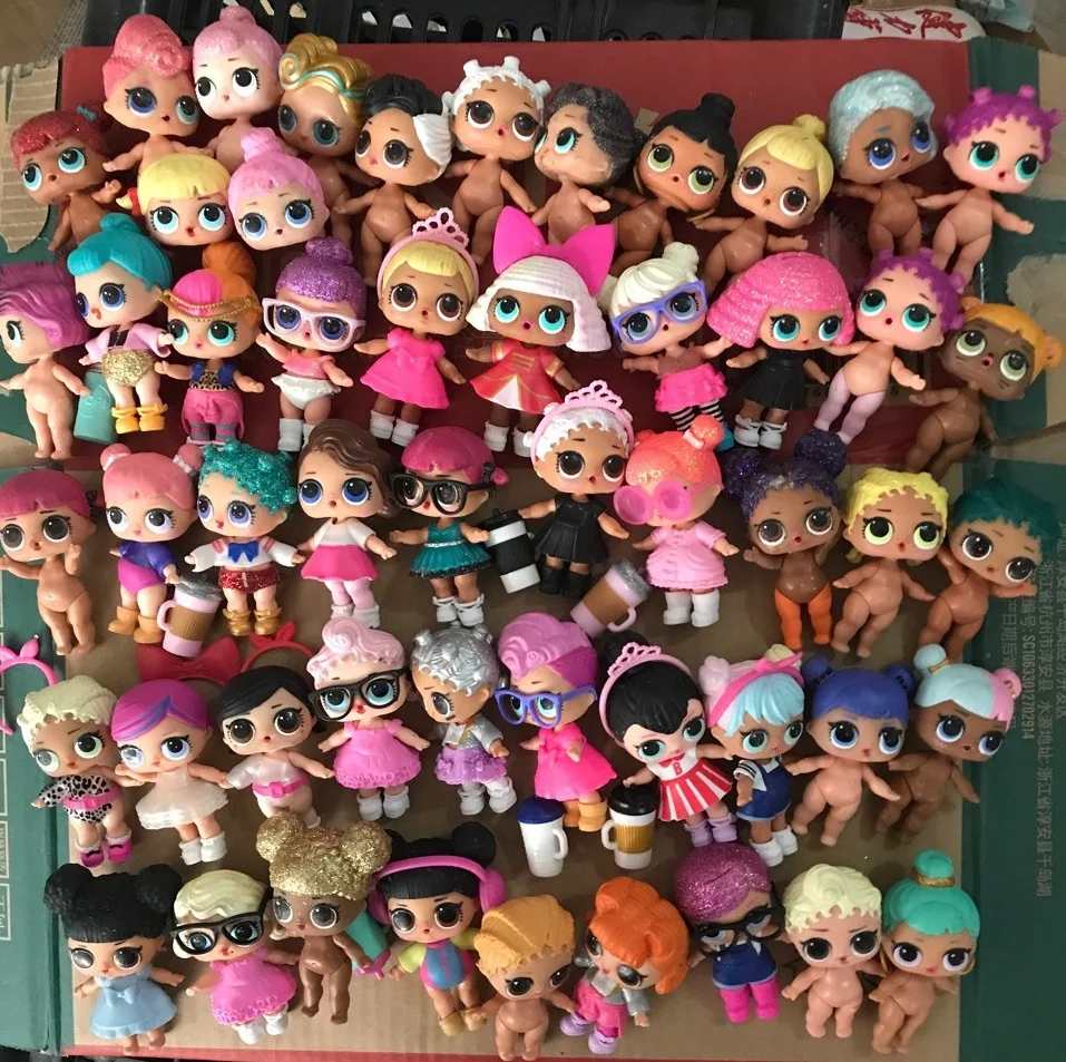 

Wholesale 30pcs/Lot Random Original Surprise Dolls lols Dolls Figure Toys Capsule Girl Brinquedos Doll