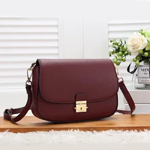 SHUNRUYAN новая женская сумка на плечо, винтажная цветная кожаная простая сумка-мессенджер, переносная Маленькая седельная посылка