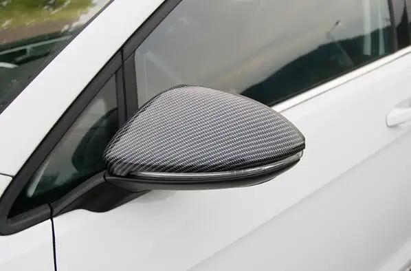 

Декоративный чехол для автомобильного зеркала двери, 2 шт., из АБС-хрома, защитная крышка заднего вида для Volkswagen Golf 7 MK7 MK7.5 GTI 7 2013-2019