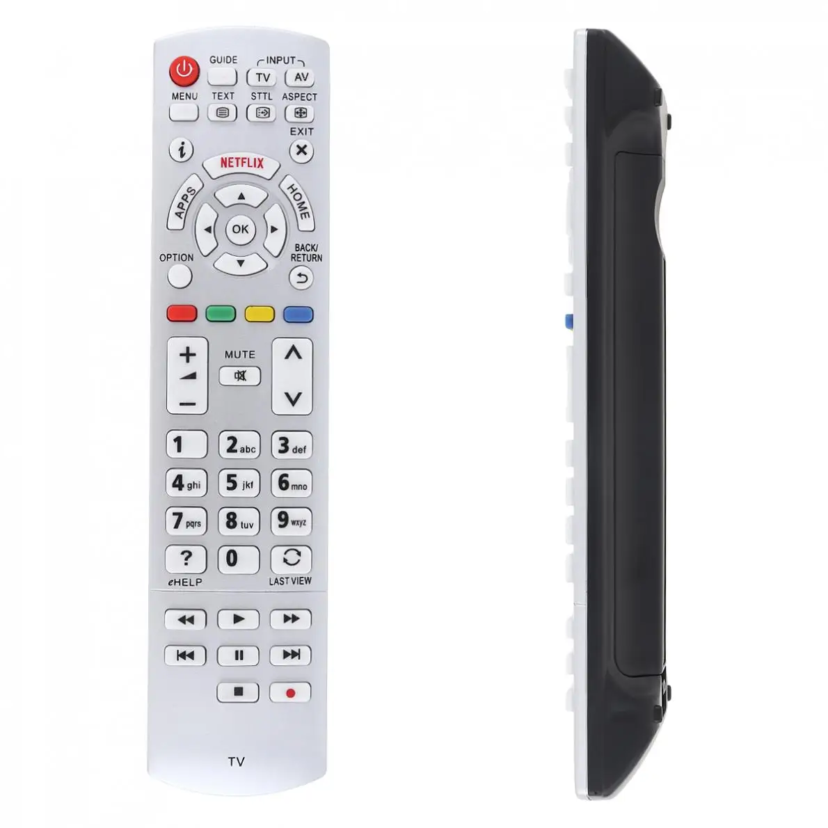IR433MHZ SmartTV пульт дистанционного управления с длинным управлением подходит для Panasonic N2QAYB001010/N2QAYB000842/N2QAYB000840/N2QAYB001011