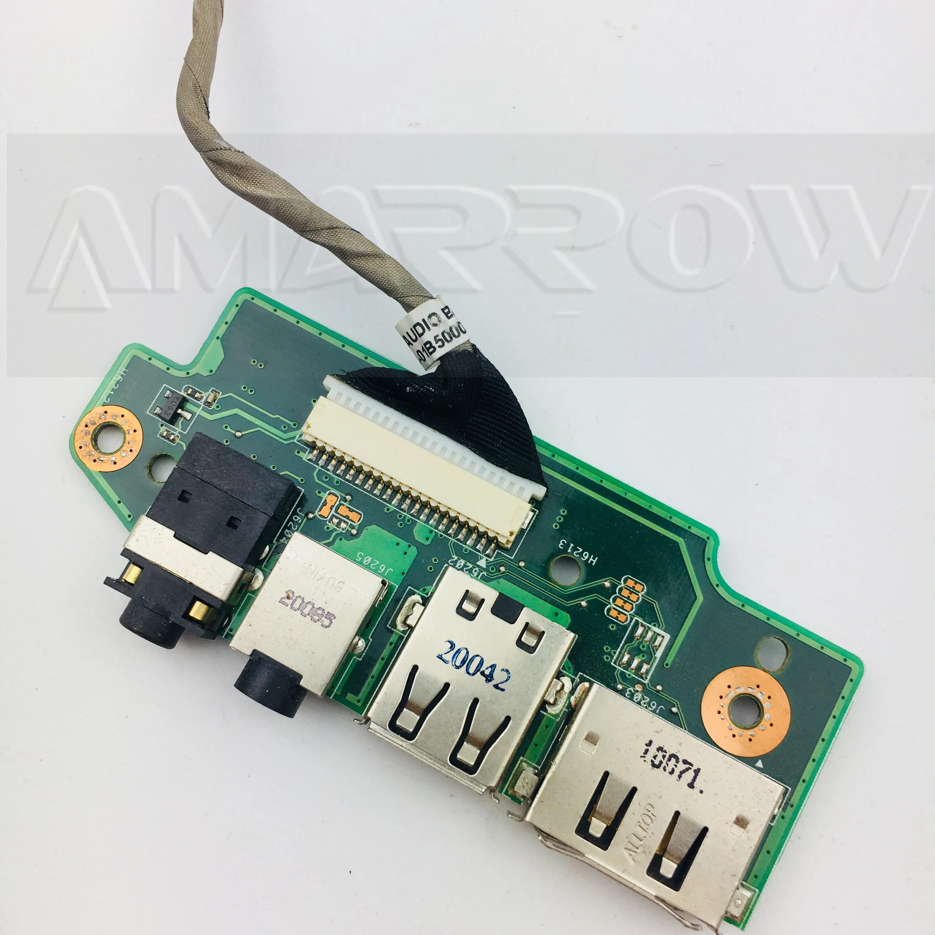Оригинальная бесплатная доставка для Asus N61J N61JV N61VG USB аудио разъем Плата плата |