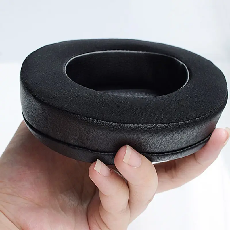 1Pair Replaced Leather Earpads Breathable Ear Pads Cushions Cover for Razer Nari 7 1 THX Headphone