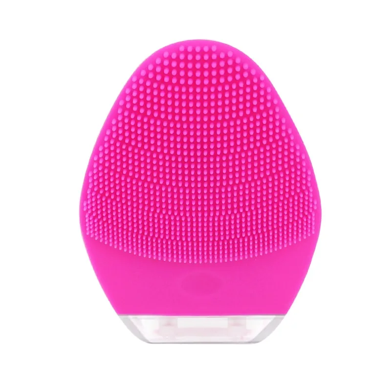 Mini Face Cleaning Brush Silicone Sonic Deep Cleaner Face Massager Facial Cleansing Brush Skin Care Machine Electric Face Brush