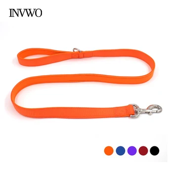 

INVWO Pet Nylon Neoprene Leash Double Layer Comfortable and Breathable Dog Rope