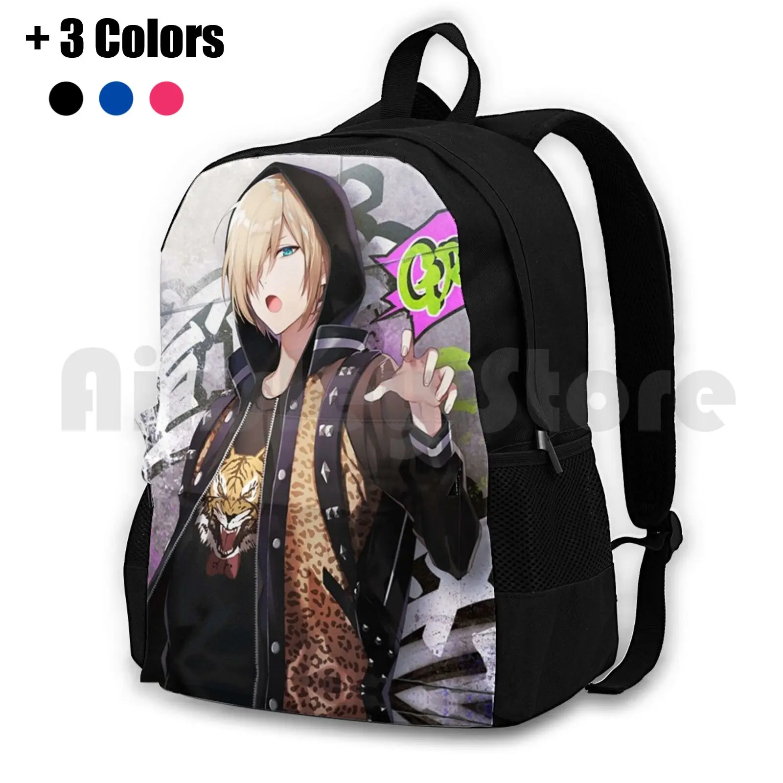 

Уличный походный рюкзак Tigger, водонепроницаемый, для кемпинга, путешествий, для мальчиков, крутой, сексуальный, для мужчин, Ледяной, ледяной, Аниме Манга