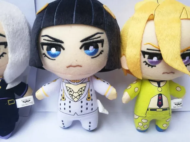 ジョジョの奇妙な冒険　ジョルノ　ミスタ　ぽてコロ　マスコット　ぬいぐるみ ジョジョの奇妙な冒険 ジョルノ ミスタ ぽてコロ マスコット