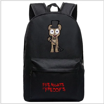 6 Five Nights At Freddy's FNAF школьная сумка на плечо для студентов, рюкзак для косплея, рюкзак для путешествий, рюкзак для ноутбука, подарок - Цвет: 6