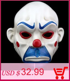 Фильм это вторая часть Стивен Кинг это костюм Pennywise танцующий клоун Косплей карнавальные взрослые страшные маски для вечеринки в честь празднования Хеллоуина на заказ