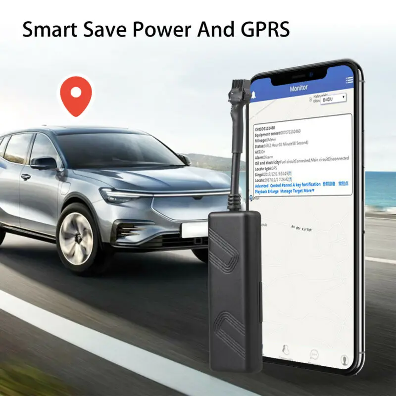 TK205 мини gps трекер устройство слежения автомобиля Мотоцикл GSM локатор прочный