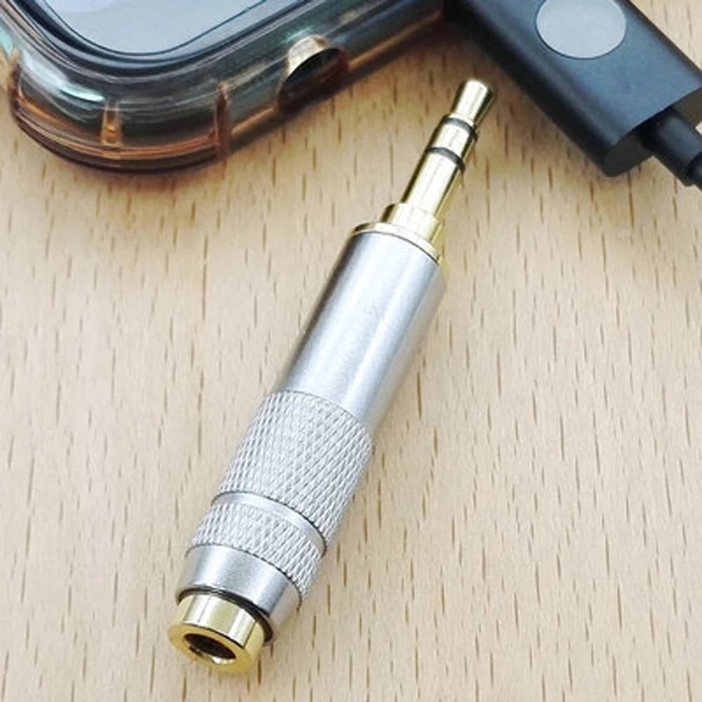 Tomada de Impedância de Fone de Ouvido de Alta Cancelamento de Ruído Reduzir a Tomada de Filtro de Ruído Fidelidade Adaptador 3.5mm Jack Profissional 36 220 Ohm - Image 2