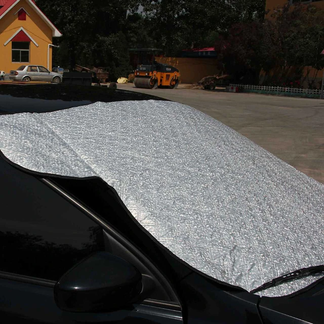 Car Front Window Screen Cover Auto Sun Cover Car Windshield Shade Dust  Protector Anti Snow Frost Ice Shield Car Windscreen Cove - AliExpress