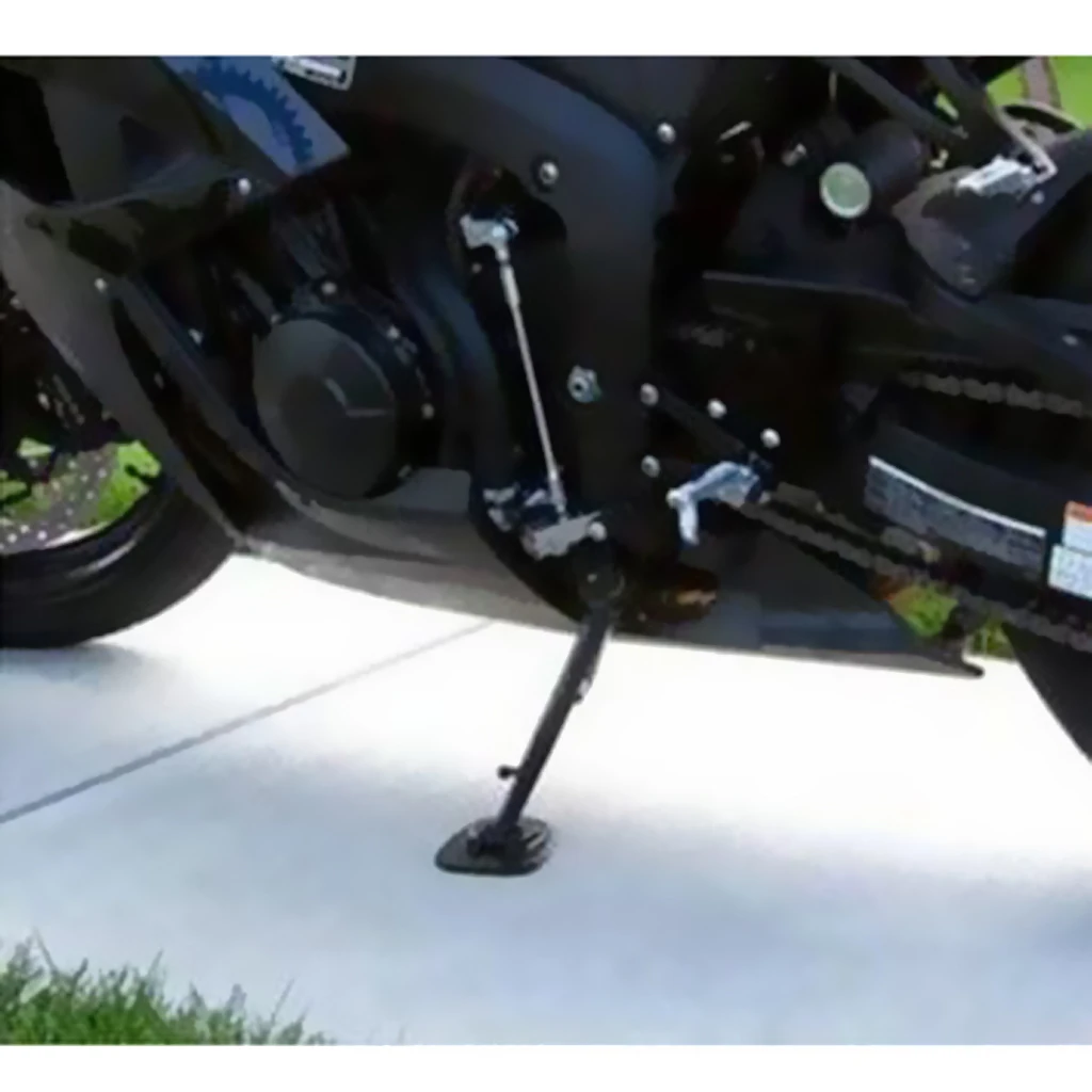 Motorcycle Kickstand Plate Side Parking Stand Pad Base for Suzuki Universal Motorbike Accessories