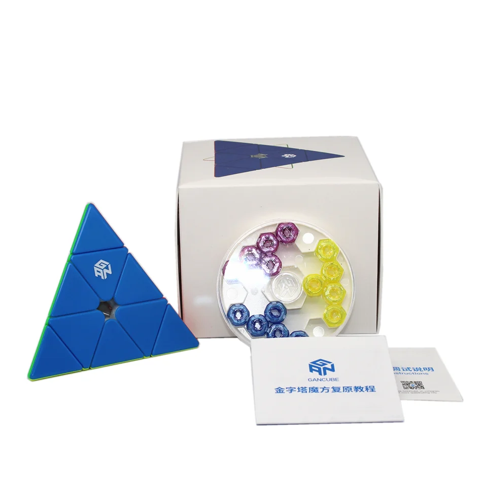 Cubes Magnetic Pyramid Cube Cubos Pirâmide Magnética Cubo Ges m Velocidade 3*3*3 Puzzle Magico Profissional 3x3 Ímã Jogo Brinquedos Magia Neocube Game Gan 3x3x3 1 gan pirâmide m 3x3x3 velocidade cubo 3*3*3