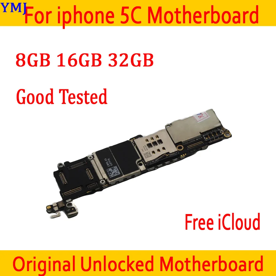 Оригинальная разблокированная материнская плата для iphone 5C с полными чипами