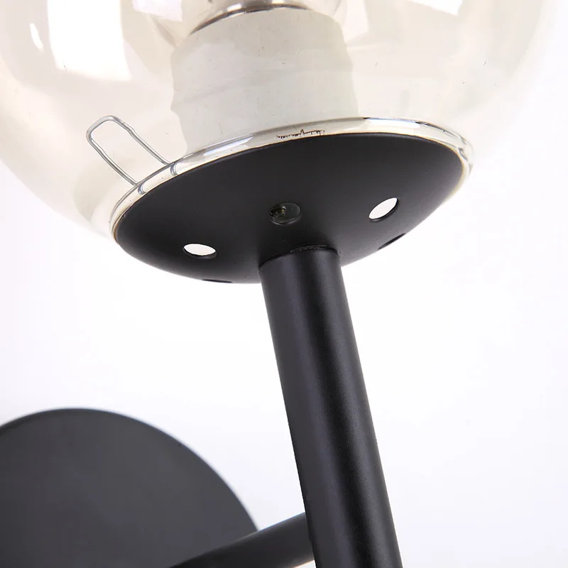 Modern Minimalist Warm LED Wall Lamp Bedroom Bedside Lamp Restaurant Creative Lighting Hotel Room Lamps
