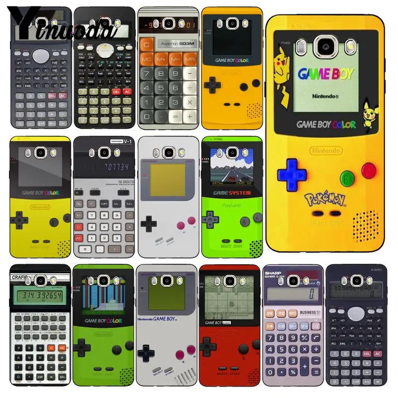 

Yinuoda Gameboy Game Boy Calculator Phone Case For Samsung Galaxy J7 J6 J8 J4 J4Plus J7 DUO J7NEO J2 J5 Prime