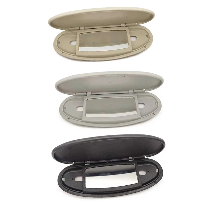 Car Sun Visor Mirror Cover Makeup Mirror Cover For BMW MINI R55 R56 R60 2007 2014Sun Visors
