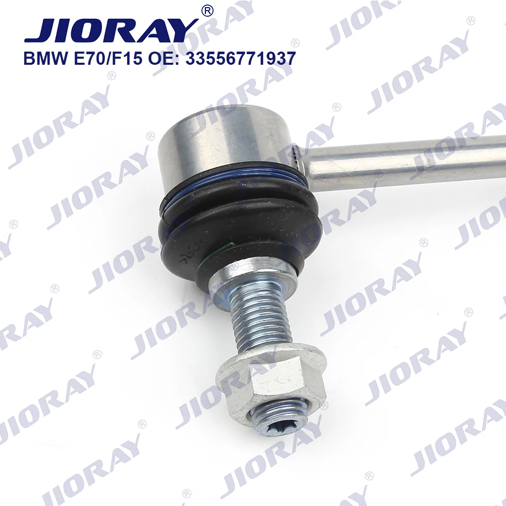 JIORAY Pair Rear Axle Sway Bar End Stabilizer Link Ball Joint For BMW X5 X6 Series E70 E71 E72 F15 F85 F16 F86 Hybrid