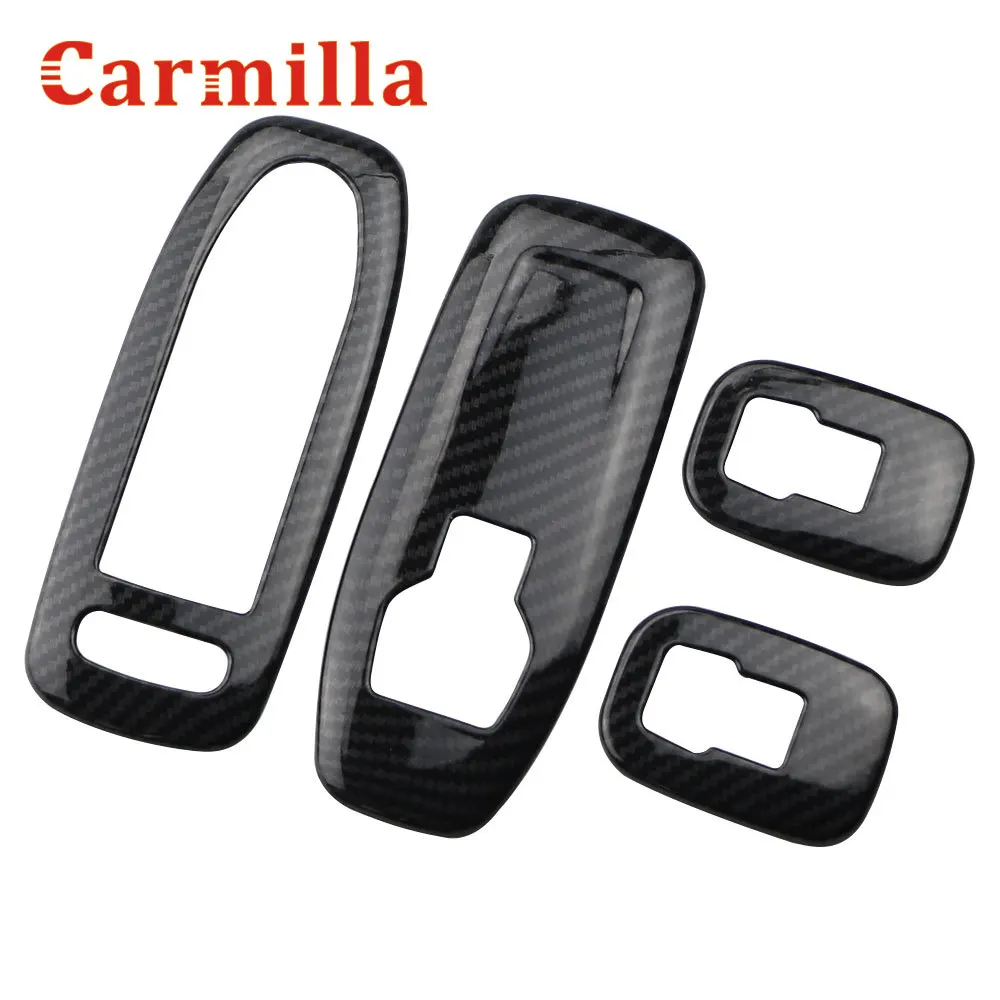  Car Glass Window Lifter Panel Refitting Cover Trim Sticker Fit for Peugeot 2008 2014 2015 2016 2017