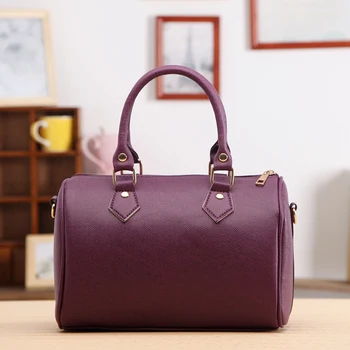 

1Pc New Fashion Women Handbags Ladies Handle Bag Leather Totes Black Red Beige PU Leather Shoulder Bag Fashion Hobos
