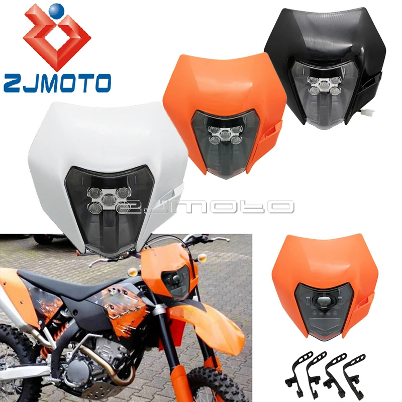 Для Enduro шесть дней светодиодные фары в сборе EC XC EXC EXC-F MX DRL 125 150 250 350 450 12