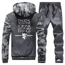 *#Best Price Game Of Thrones Thick Hoodie Sweatshirts Men Jacket+SweatPants 2 Piece Sets Mens Hoodies trousers Warm Suit Coat Male Tracksuit *#Best Price Game Of Thrones Thick Hoodie Sweatshirts Men Jacket+SweatPants 2 Piece Sets Mens Hoodies trousers Warm Suit Coat Male Tracksuit