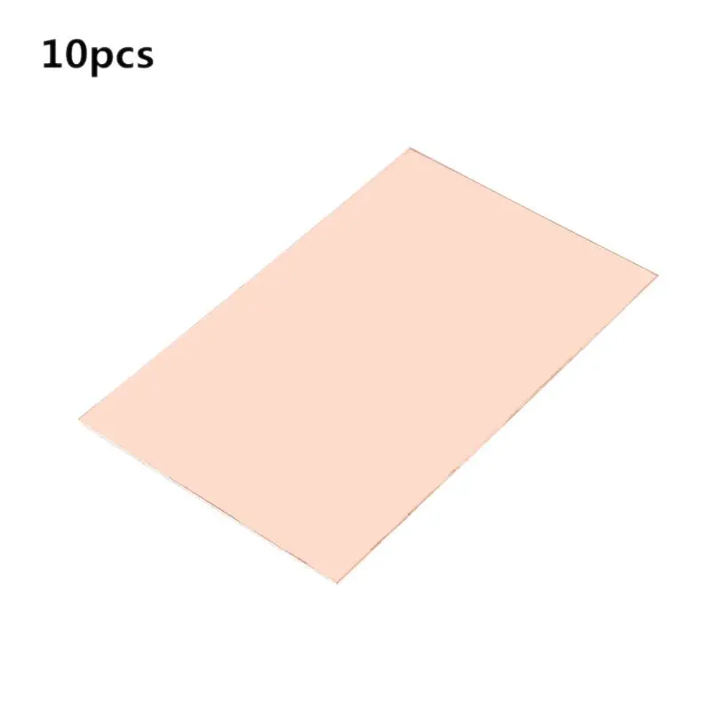 10pcs/set Single Side PCB Copper Clad Laminate Board 7*10cm DIY FR4