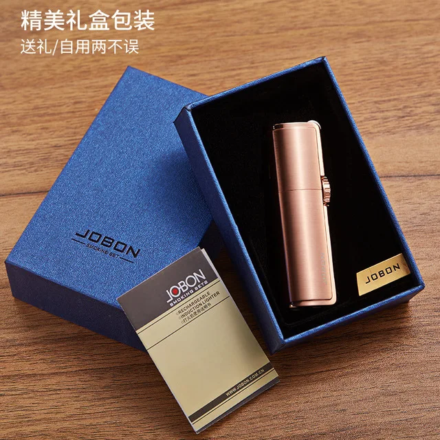Тройная Зажигалка Jobon трехструйная газовая зажигалка для сигар турбо