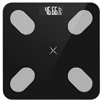 

NEW-Bathroom Weight Scales Digital Body Scales Bluetooth Electronic Outdoor Mini Smart Weighing Composition Analyzer