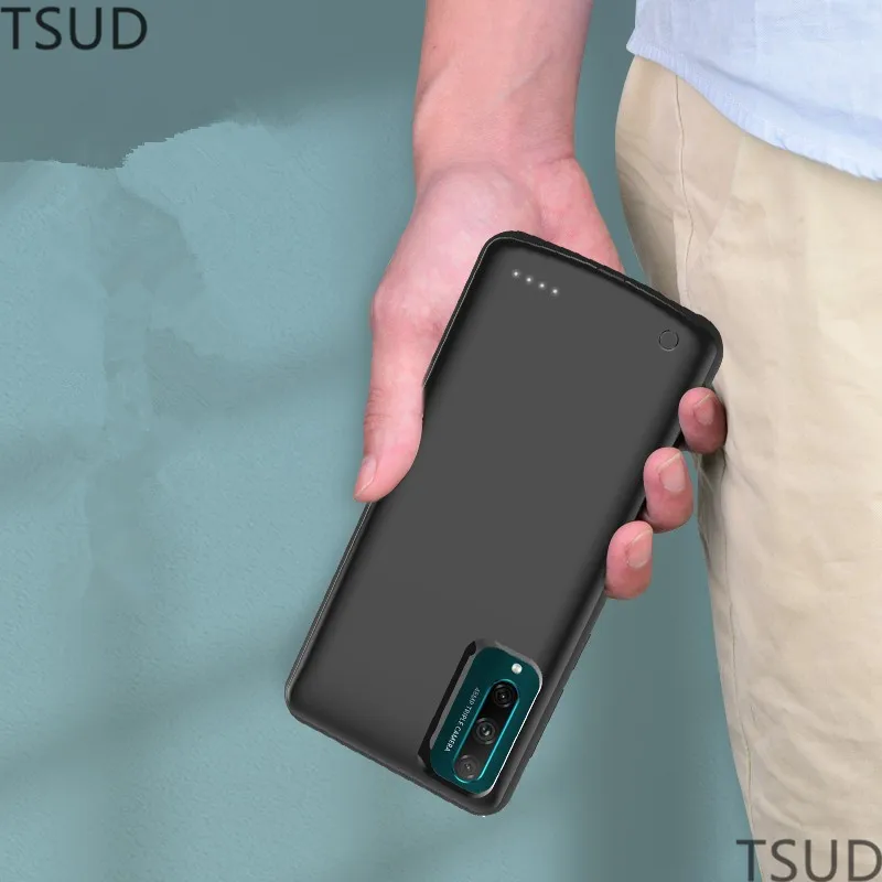 6500 мАч чехол для зарядного устройства для huawei Honor 20 Lite внешний портативный беспроводной чехол для зарядного устройства для huawei Honor 20 Lite