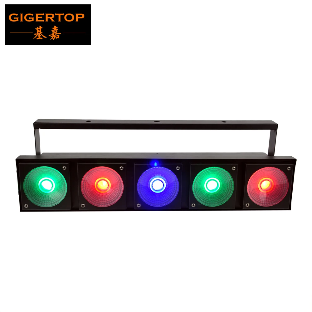 Светодиодный светильник Gigertop 5 х30 вт 3 в 1 матричный DMX512 8/15/20 каналов | Лампы и