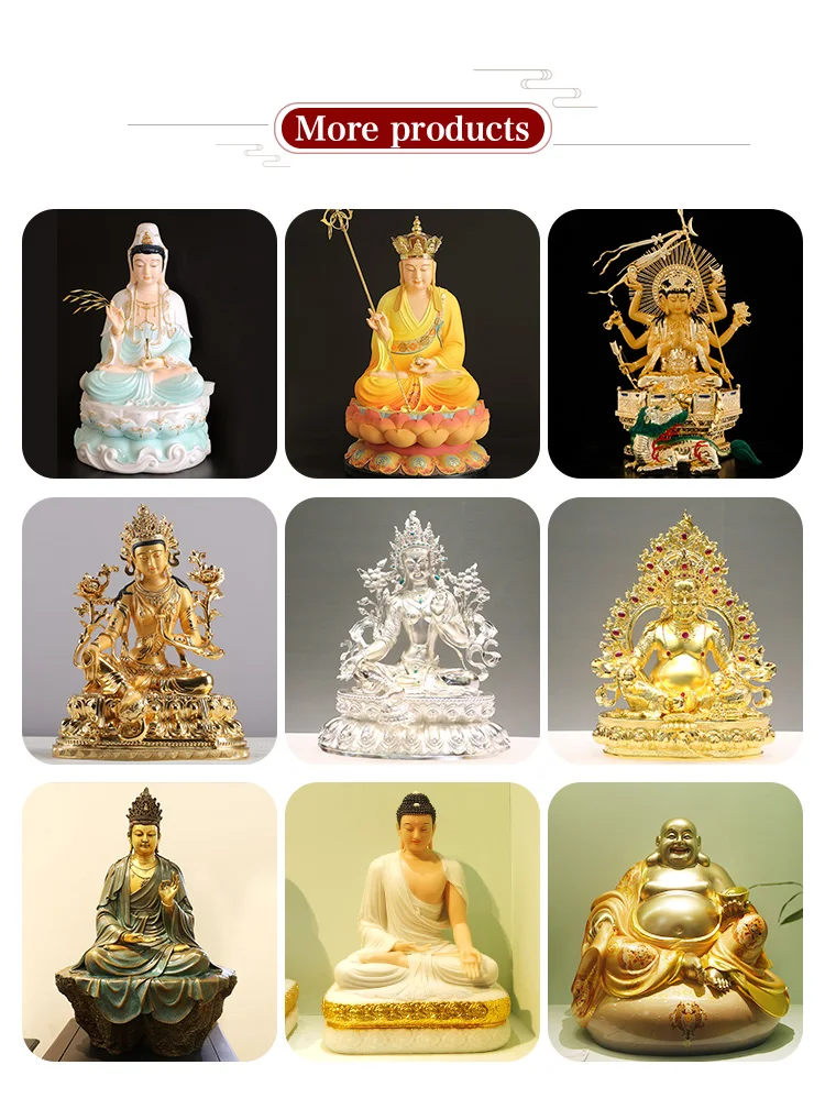 Five-way God of Wealth Buddha Statue Resin Cornucopia God of Wealth Buddha Home Decoration Decoration Idol
