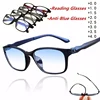 Lunettes de lecture antifatigues, Anti-bleu presbyte, pour hommes, lunettes d'ordinateur + 0.0 + 1.0 + 1.5 + 2.0 + 2.5 + 3.0 + 3.5 + 4.0 ► Photo 2/6