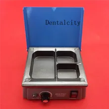 Стоматологический нагреватель воска 3 хорошо восковой нагревательный аналоговый окунутый горшок стоматологическое лабораторное оборудование