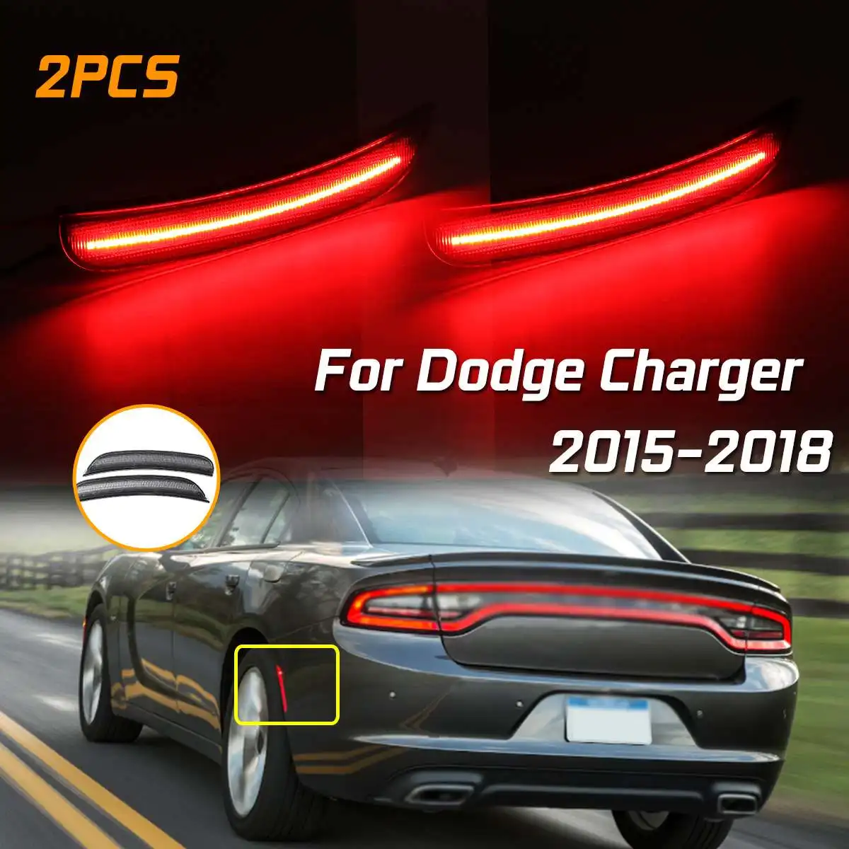 Dodge Charger 2015 фары задние