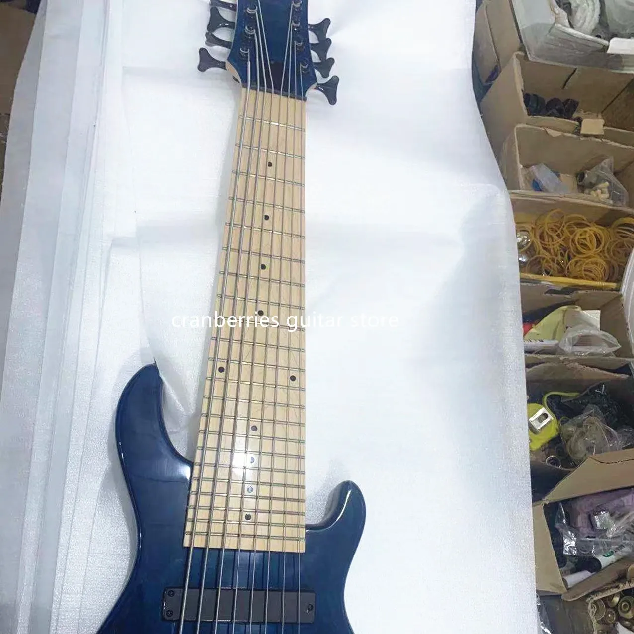В наличии под заказ бас мини 8 струн гитара ukelele электронная Корпус из древесины