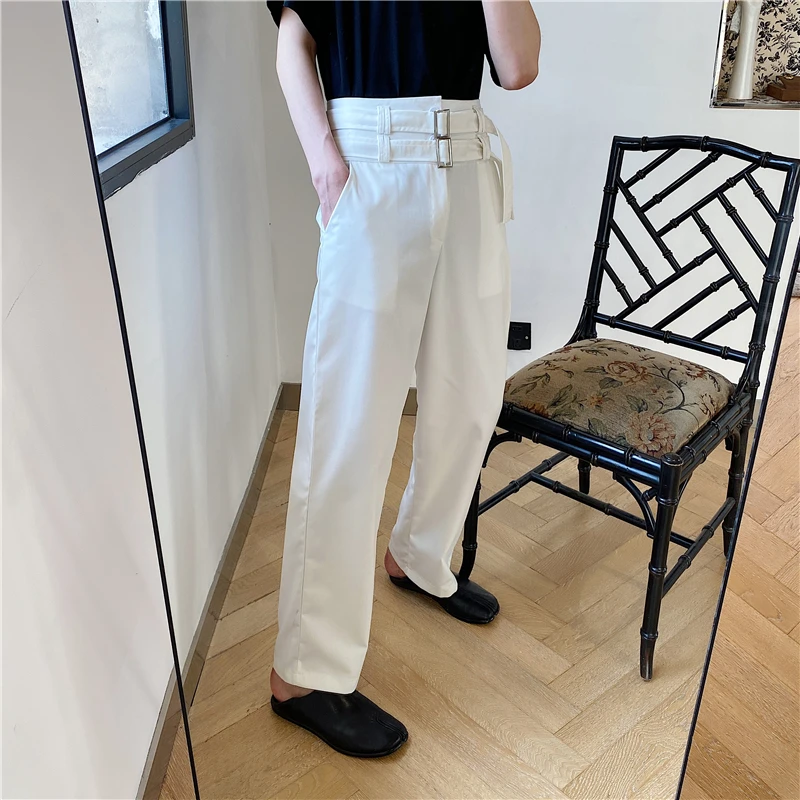 Double-row Belt 2021 Summer Style Pants 