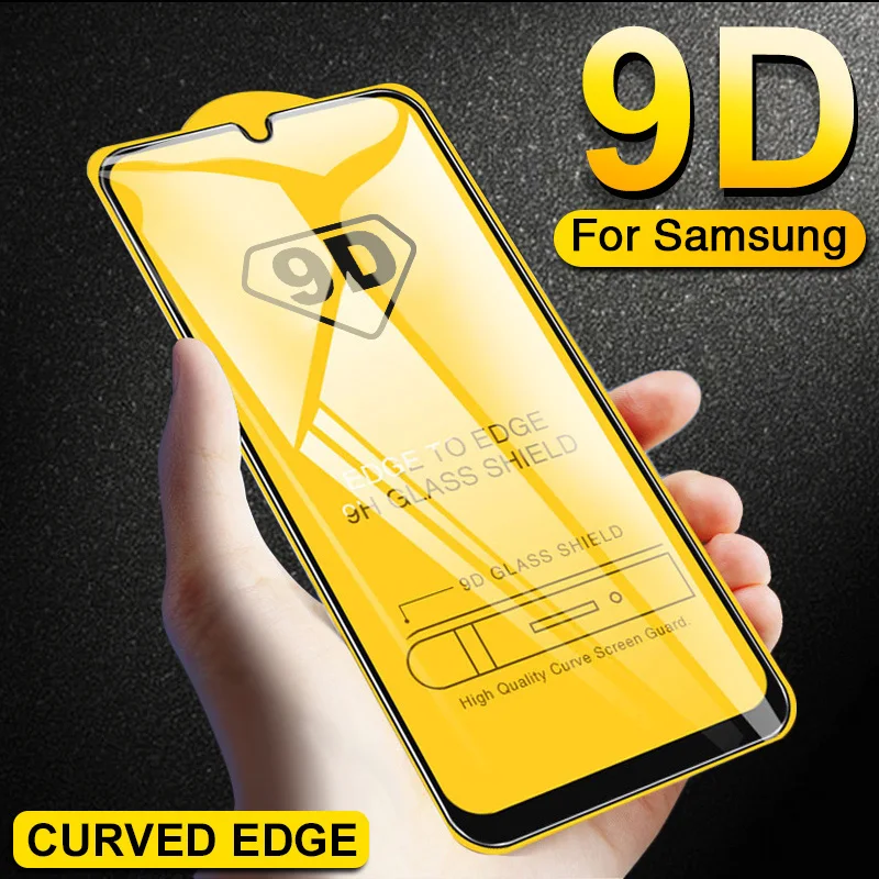 

9D Protective glass on for Samsung galaxy A50 A10 A40 A20 A30 A60 Screen protector for Samsung A70 A80 A90 Glass on M10 M20 M30