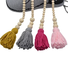 Natutral деревянные бусины для детей Детская комната Декор деревенское свадебное украшение вазы настенный DXAD