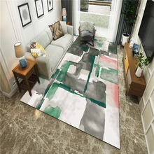Простой геометрический скандинавский чайный столик для гостиной ковер с принтом большой детский ползающий коврик можно настроить