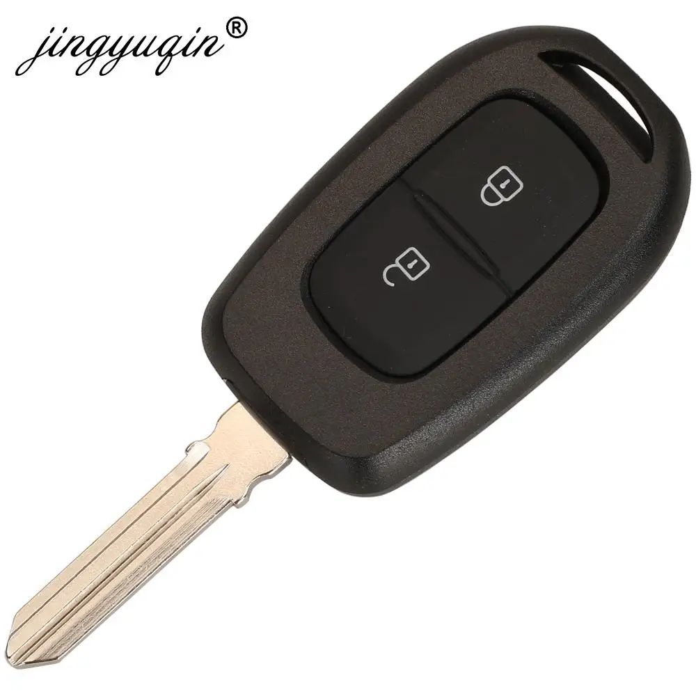 Renault Captur Schlüssel Hülle Auto Schlüssel Gehäuse + Batterie Für Dacia Duster, Logan, Sandero & Renault – Schwarzes Ersatzgehäuse Auto Schlüsselgehäuse