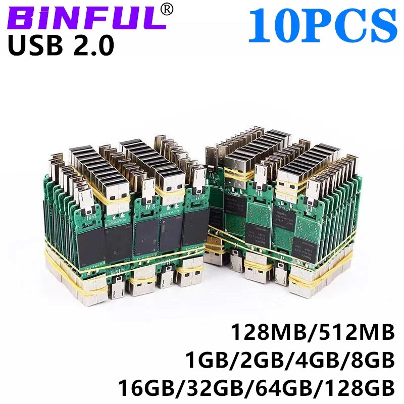 10 шт. оптовая продажа DIY Usb флеш-накопитель 2 0 OTG Mirco Флешка 128 МБ 512 Мб 16 ГБ 32 64 Гб