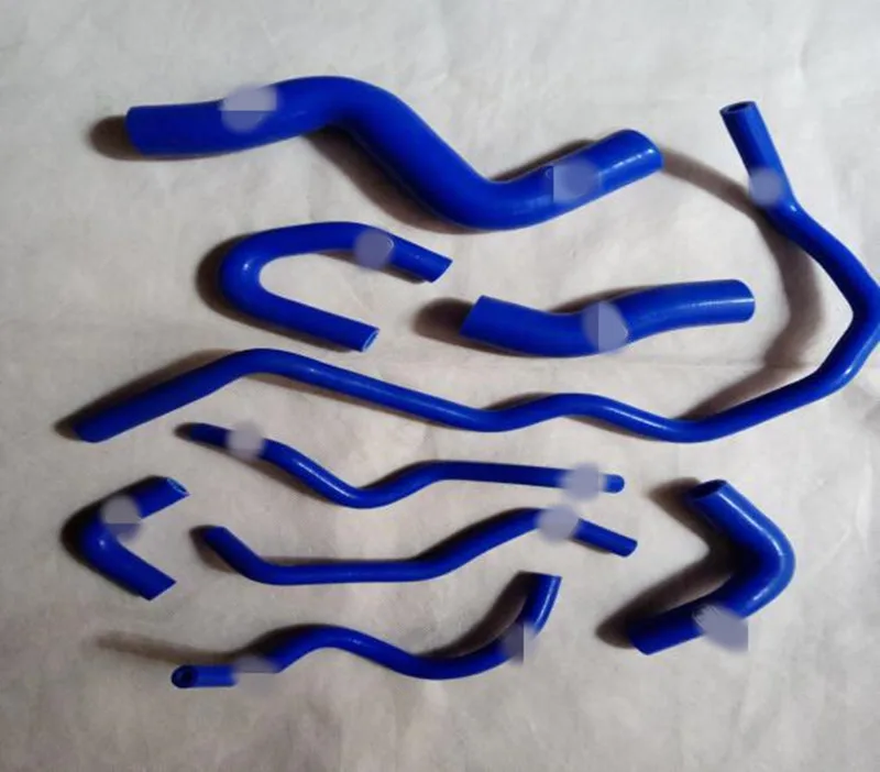 

9pcs Silicone Coolant Radiator Hose Kit For vw golf G TI 2.0 FSI MKV MK5 Turbo 04-09