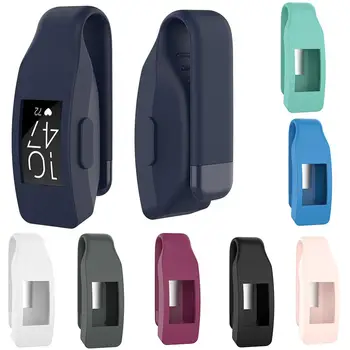 

Portable Silicone Case Metal Clip Holder Clamp for Fitbit Inspire/Inspire HR