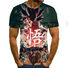Camisetas 3D de verano para niño, camisetas Unisex de manga corta, camisetas informales de Anime japonés, camisetas de talla grande XXS 6XL