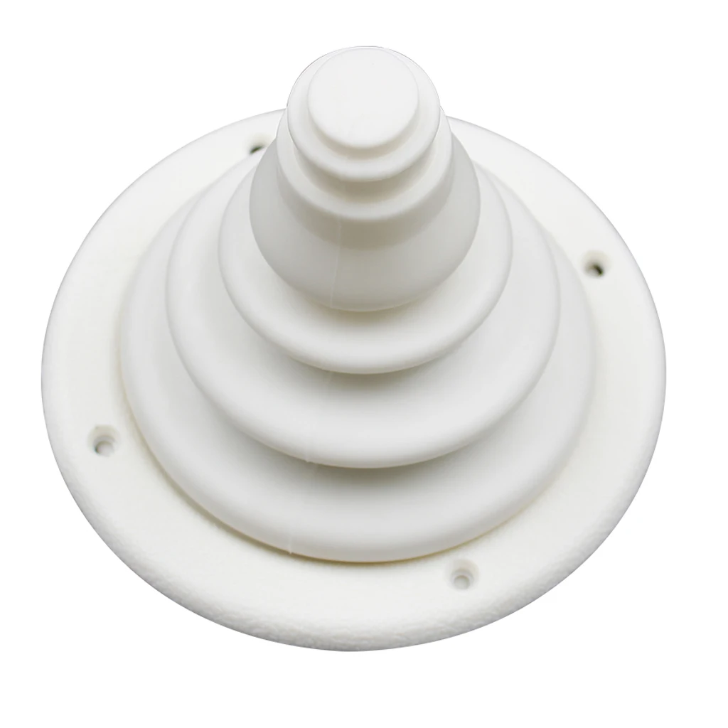 Boat Rigging Hole Cover Boat Engine Rigging & Cable Protector Boot Rigging Hole Cover 4 icnh 100mm (White)