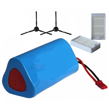 

1X 2600MAh Battery Pack + 2X Robotic Vacuum Cleaner HEPA Filter + 2X Side Brush for Ilife V3V5V5SV7X5 CW310 V5PRO