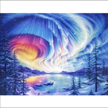 

Full Round 5D DIY Diamond Painting Arctic And Antarctic Scenery Diamond Embroidery Mosaic Cross Stitch Rhinestone Decoration