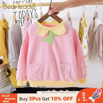 

Bear Leader Newborn Baby Cartoon Lovely Clothes 2020 New Autumn Casual Sweet T-shirt Girls Pullover Suits Toddler Cute Outfits